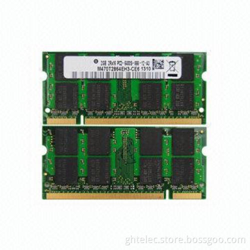 Works with All Motherboards Laptop DDR2, 2GB 800MHz/128MB*8 16C/ETT Original Chips/Lifetime Warranty